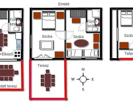 Apartment Dunkanyar Gyongye Vendeghaz *
